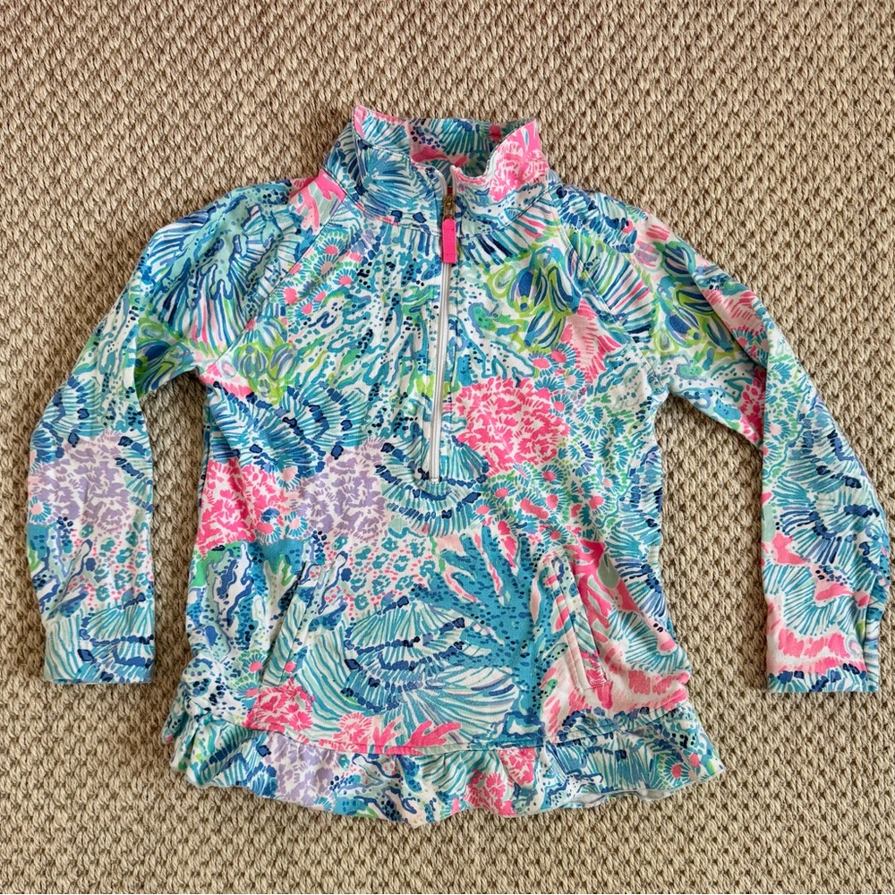 Lilly Pulitzer Girls Popover size L(8-10)